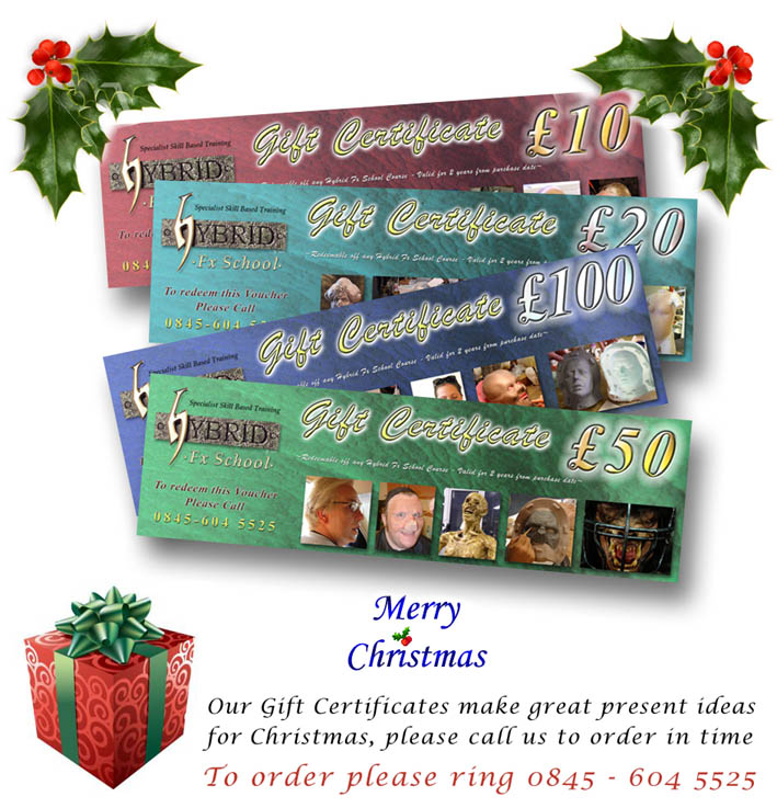 Gift Certificates Now Available!
